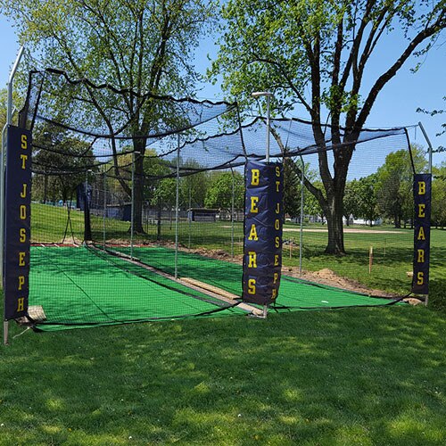 Commercial Double Batting Cage Systems
